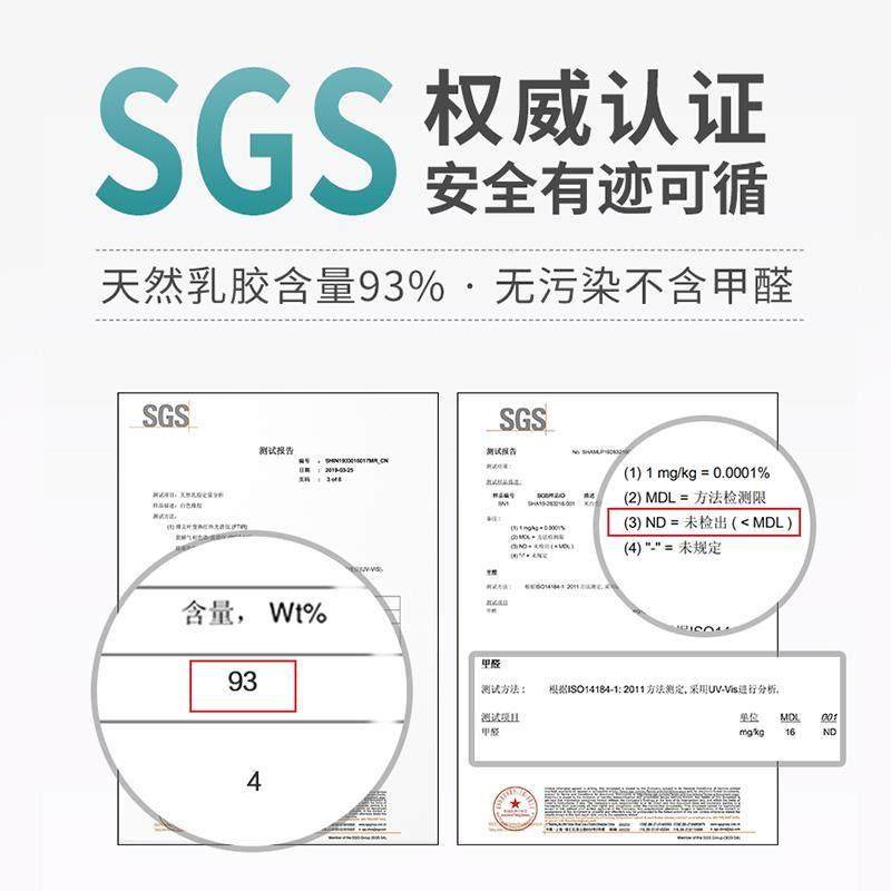 福满园泰国乳胶枕头一对装枕芯护颈椎助睡眠单人双人枕睡眠记忆,淘宝优惠券,粉丝福利购,淘宝优惠卷
