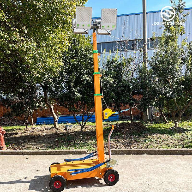 3KW/5KW/6KW移动升降LED照明灯塔照明车汽柴油发电light towers - 图1