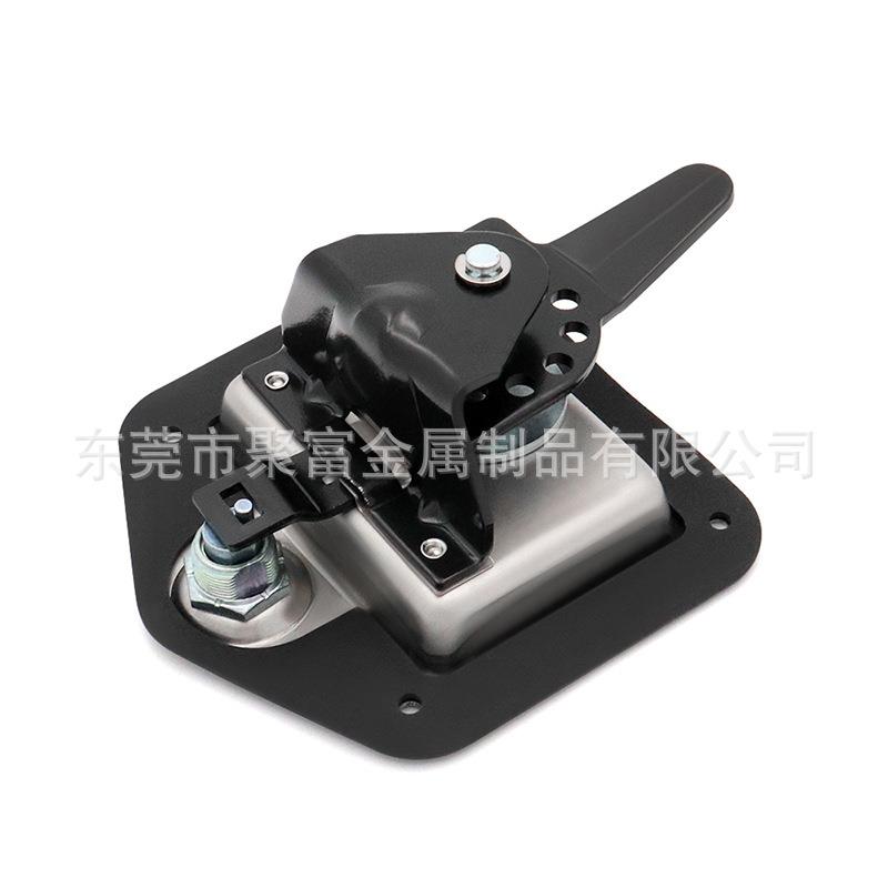304 stainless steel tool box T-shaped lock special chassis folding lock van panel flat lock