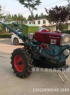 两轮手扶旋耕机12马力15马力旋耕机田间丘陵开沟机耕地机