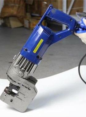 角铁槽钢快速液压打孔器干挂打眼开孔机器9mm钢板打圆孔机