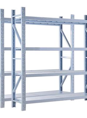 仓储货架货架中型货架轻型货架铁架子宁波中仓蝴蝶孔货架