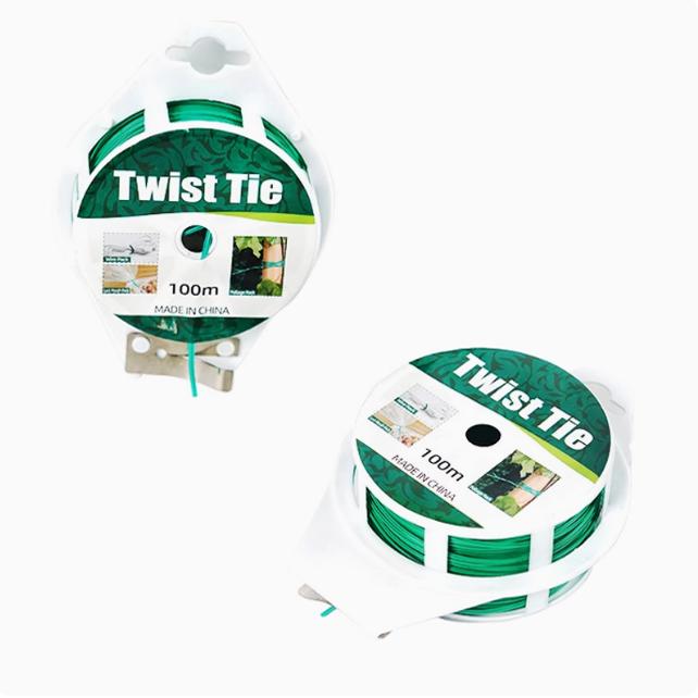 园艺扎带绑花扎带 园艺铁丝绑扎神器 月季爬藤植物固定器卡扣架绳 - 图3