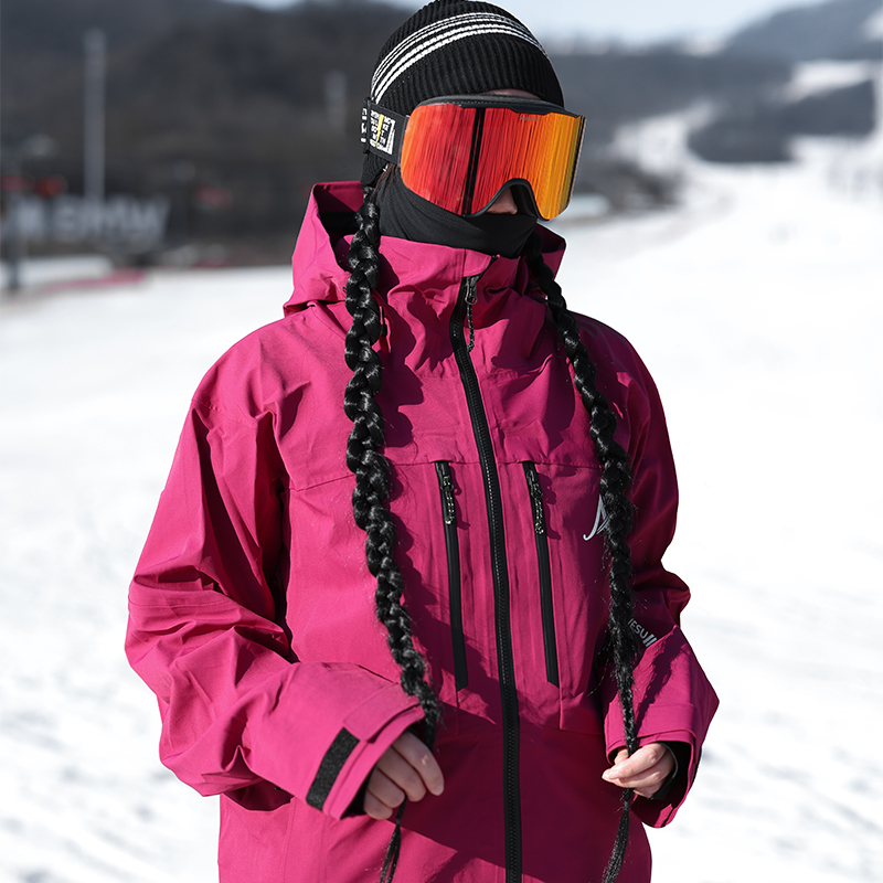 XNOW雪速STAROFF专业3L硬壳YKK滑雪服冲锋衣「630」防水透气显瘦