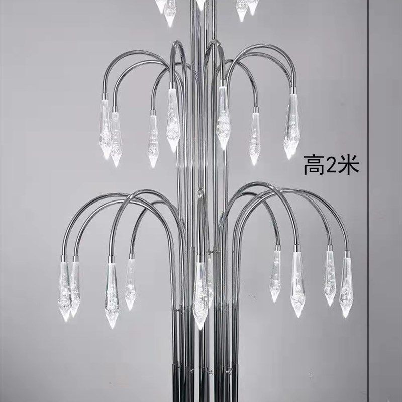 2023新款铁艺婚庆道具水晶发光7头尖珠路引婚礼摆件迎宾区装饰灯,淘宝优惠券,粉丝福利购,淘宝优惠卷