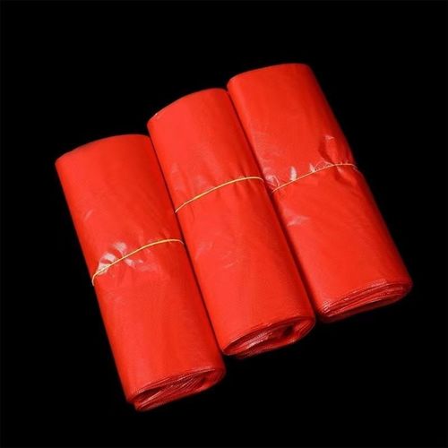 红色塑料袋超市薄款加厚w马甲袋家用专用袋一次性摆摊手提 - 图2