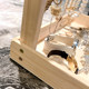 Solid wood jewelry box simple fashion jewelry stand