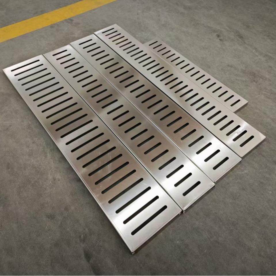 工厂水沟地沟盖板 街道下水道防滑防雨304不锈钢排水沟盖板,淘宝优惠券,粉丝福利购,淘宝优惠卷