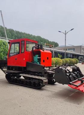 全地形小型履带压雪机滑雪场推雪碎冰压雪车造雪场整平机