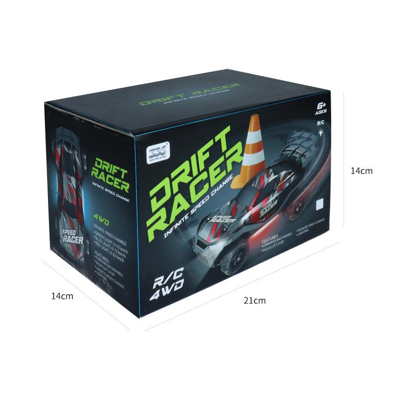 漂移RC四驱遥控车竞速越野赛车灯光充电儿童成人男孩遥控汽车玩具 - 图3