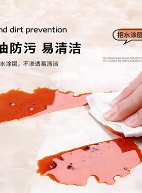 厨房防油贴纸防水自粘墙纸防火耐高温灶台面瓷砖贴大理石翻新贴膜
