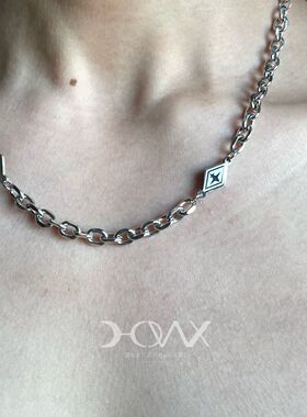 好诶/Springtime系列 · 闪光百搭男生钛钢项坠项链