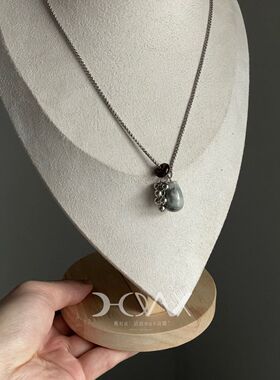 好诶/Springtime系列 · 金属葡萄钛钢项坠长款项链