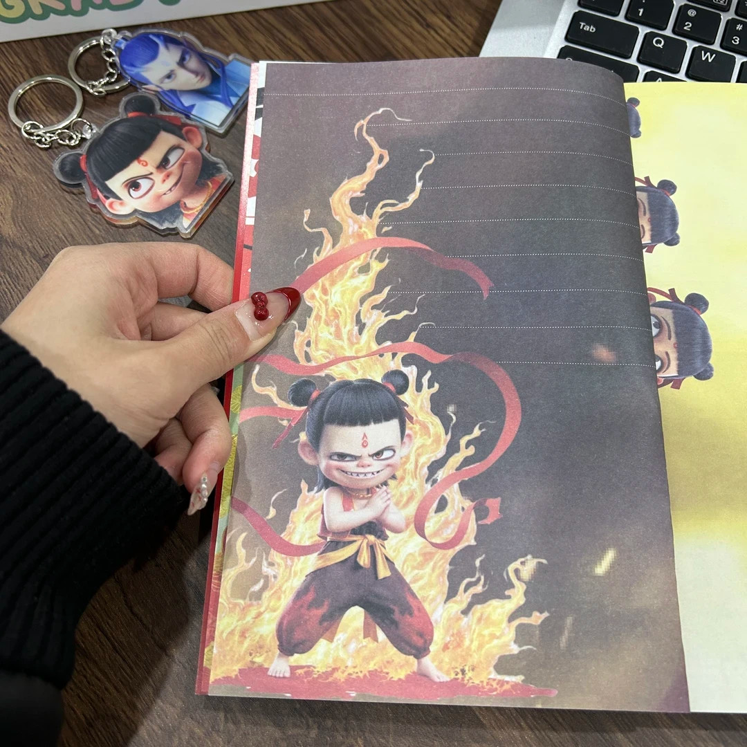 A5哪吒之魔童闹海礼物新年礼物新款笔记本超可爱手账本周边礼物,淘宝优惠券,粉丝福利购,淘宝优惠卷