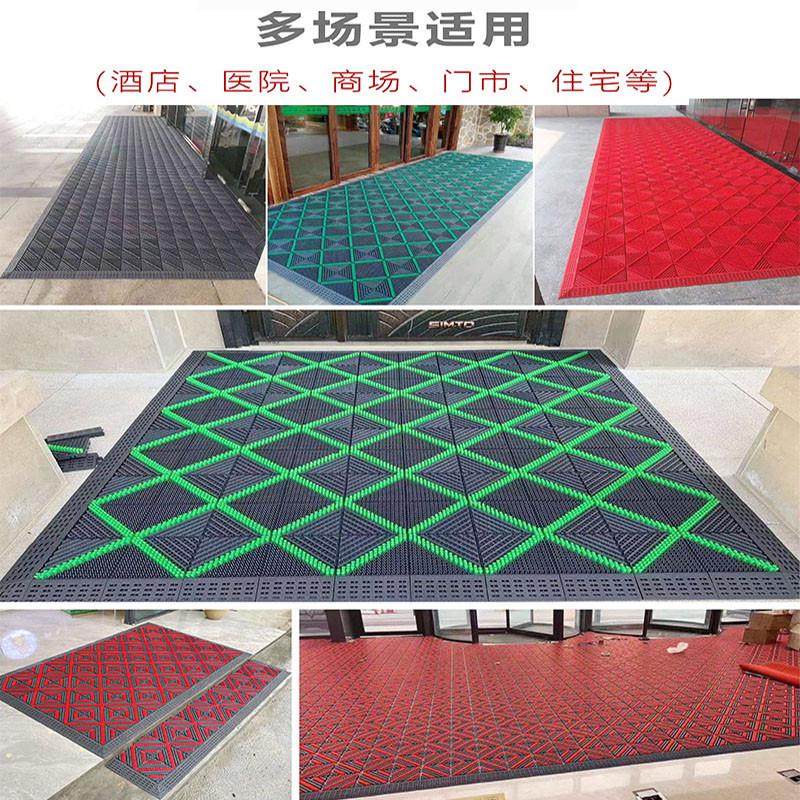 室外防滑地垫除尘刮泥拼接门垫酒店门口脚垫户外商用进门镂空地毯,淘宝优惠券,粉丝福利购,淘宝优惠卷