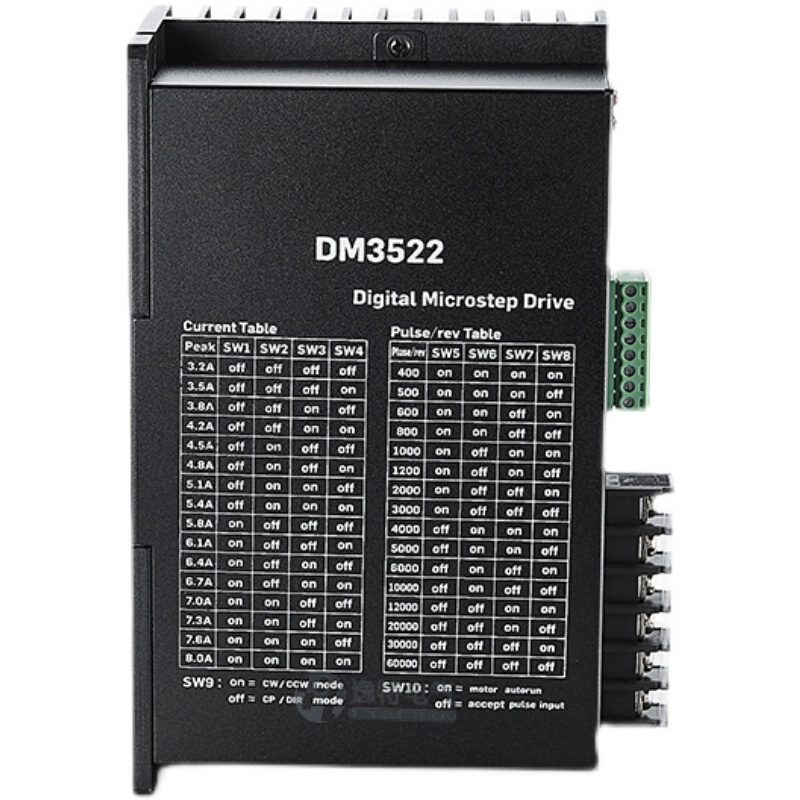 逸特DM3522步进电机驱动器配12NM16NM三相混合电机110/130 DM3722 - 图3