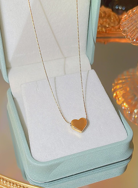 混合宝石镶嵌竹节链项链