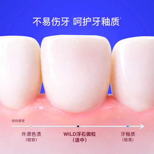 Dr. Wild瑞士怀尔德去渍牙膏深层清洁黄牙垢烟酒茶咖啡渍亮白进口 - 图2
