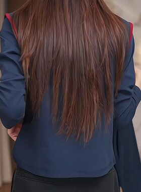 纯棉长袖T恤女2024春秋新款镶钻圆领修身显瘦打底衫洋气百搭上衣