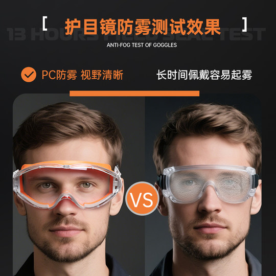 Goggles dust-proof and fog-proof protective glasses labor protection