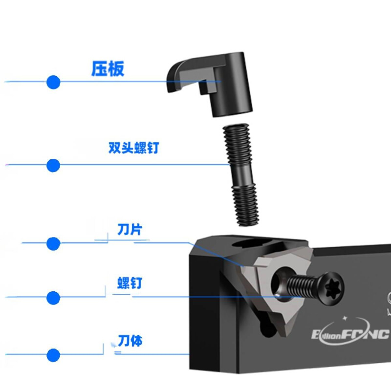 内外T型立装螺纹刀杆27VER/8.0TR10.0TR12.0TR立装梯型螺纹刀片 - 图2