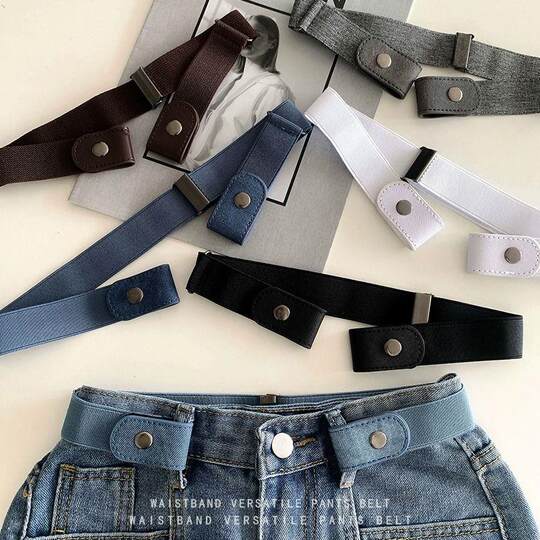 Tightening seamless belt without punching holes