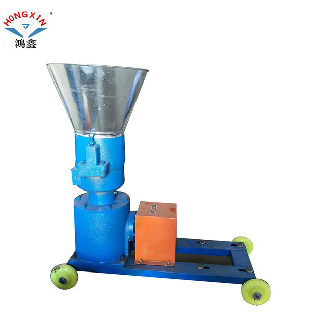 Household small feed pelletizer 300 type 400 type cattle and sheep feed pelletizer flat mold breeding feed pelletizer