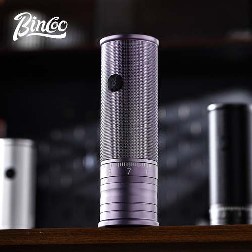 Bincoo电动磨豆机DM03便携式咖啡豆研磨器小型家用外调意式磨粉机 - 图0