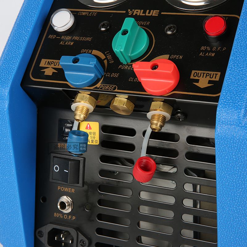 冷媒回收机 VRR24C便携1匹双缸冷媒抽氟机空调冷媒收氟机-图1