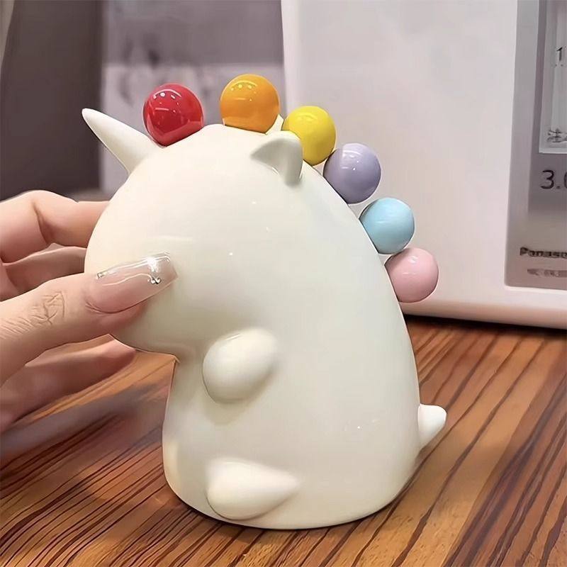 高颜值可爱水果叉家用不锈钢轻奢高级感收纳罐套装儿童安全小叉子,淘宝优惠券,粉丝福利购,淘宝优惠卷