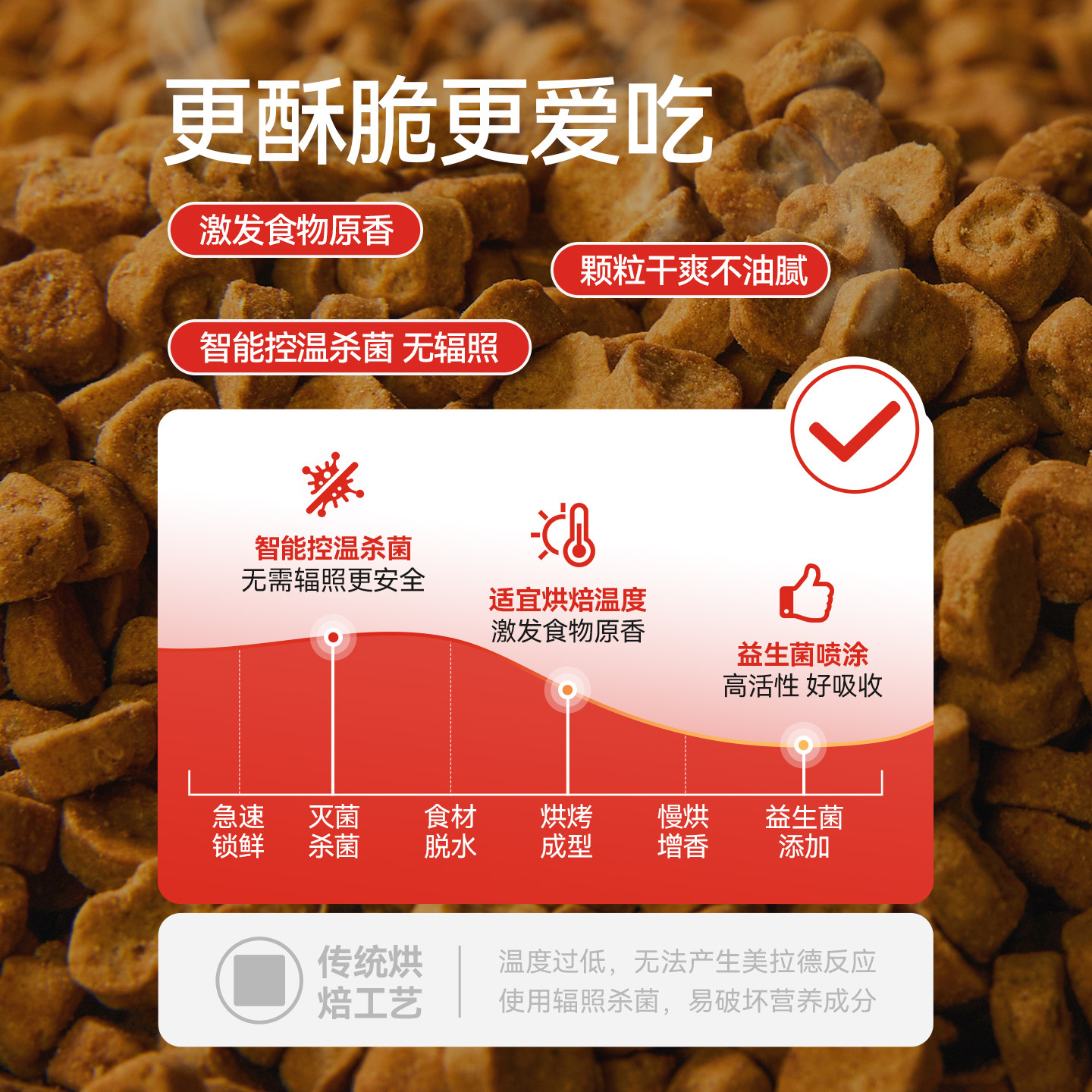 科膳K35猫粮500g 鲜肉低温烘焙粮无谷鸡肉味幼猫成猫主粮猫咪试吃