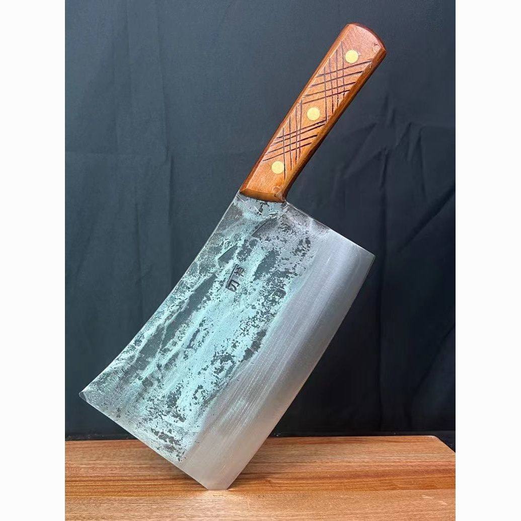 砍骨刀屠夫专用斩骨头专用刀厨师专用刀具大全锻打猪脚刀砍骨头刀 - 图2