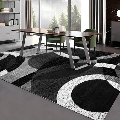 Modern Abstract Geometric Area Mat Non Slip Stain防滑地垫 - 图1