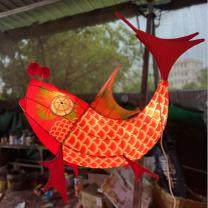 013227鱼发复古光户外鲤鱼过道鱼灯花灯锦鲤锦灯金鱼装饰鲤灯笼定,淘宝优惠券,粉丝福利购,淘宝优惠卷