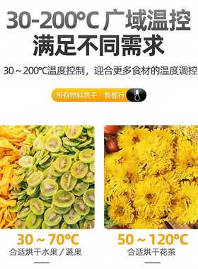 商家用旋转水果食品烘干机鱼虾覆盆子茶叶竹笋颗粒饲料药丸风干机