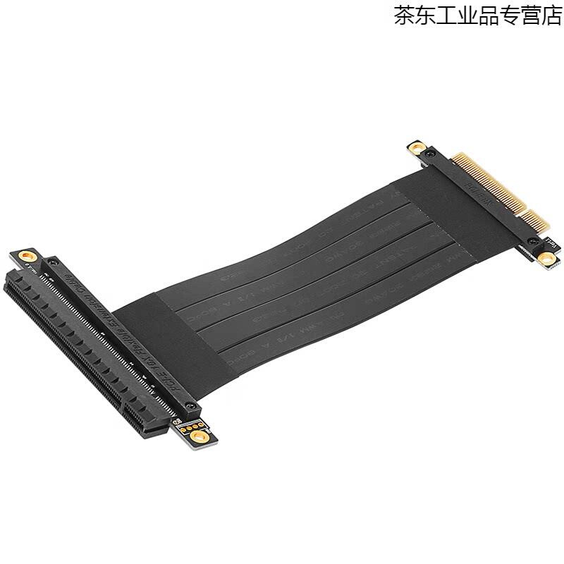 适用PCIEx8转x16显卡外接延长线PCI-Ex16大插槽转接线22392 - 图2