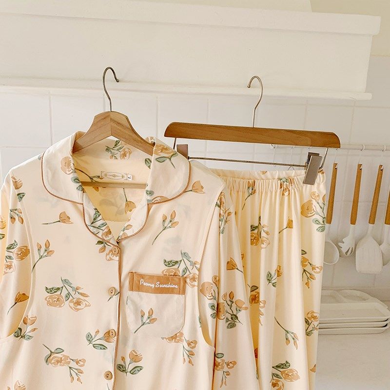 月子服春秋季纯棉产后哺乳孕妇睡衣待产产妇喂奶衣夏季薄款家居服,淘宝优惠券,粉丝福利购,淘宝优惠卷