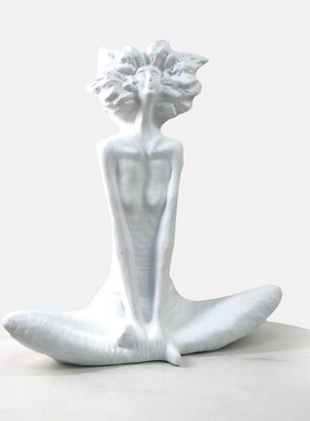 北欧现代创意g抽象人物雕塑摆件办公室客厅电视柜书柜酒柜装饰品