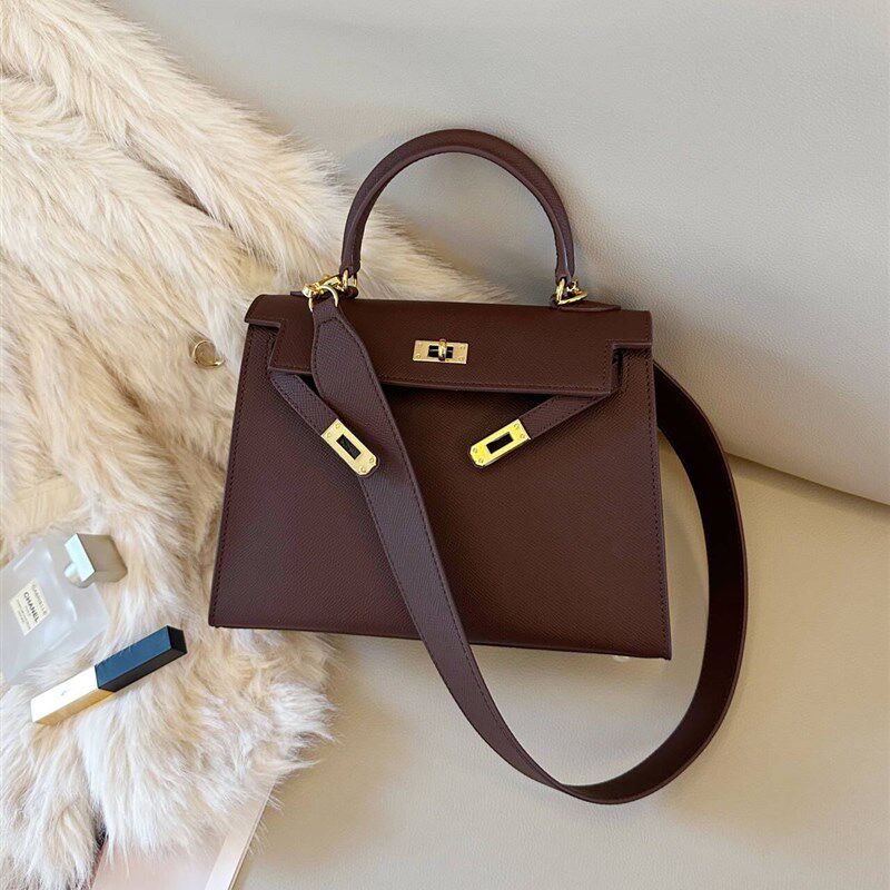 2023新款手掌纹宽肩带凯v莉包女高级感百搭手提包大容量单肩斜挎,淘宝优惠券,粉丝福利购,淘宝优惠卷