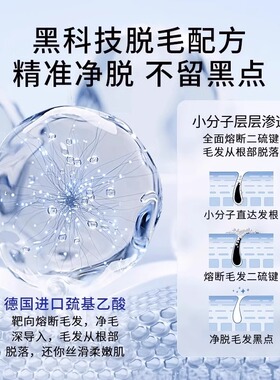 EHD脱毛慕斯一喷一抹不留黑点