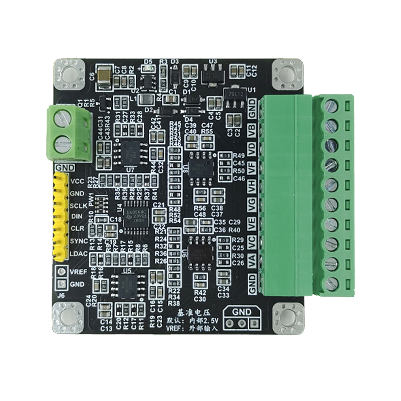 DAC8568多路16位高精度DAC数模转换器模块 正负±10V可调输出 SPI - 图3