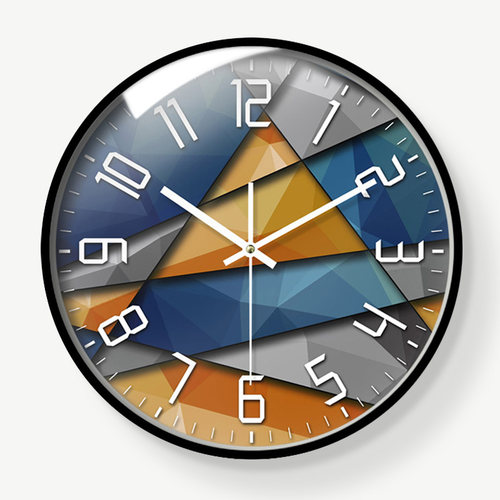 北欧钟表挂钟客厅创意现代时钟石英钟表挂表卧室静音个性大号家用 - 图3