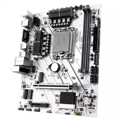 精粤B760M/Z690/Z790 雪之梦WIFIDDR4/DDR5 ARGB电竞主板CPU套装 - 图2