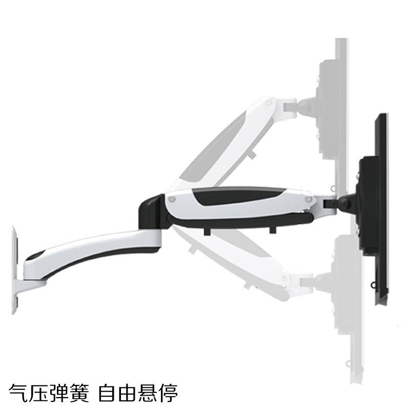长臂猿电脑显示器壁挂支架27寸气弹簧自由悬停工业升降GM112W挂墙 - 图1