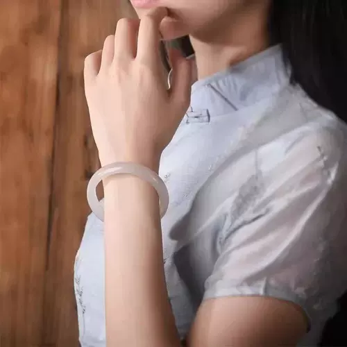 Природная руда из нефрита, агатовый браслет, имитация льда, китайский стиль