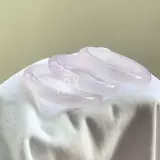 Натуральный агатовый сиреневый женский браслет, имитация льда