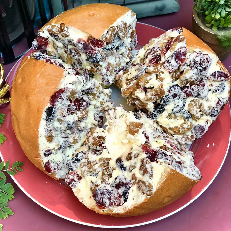 新疆直发塔城奶酪包干坚果仁乳酪蛋糕动物奶油夹心面包马里奥同款