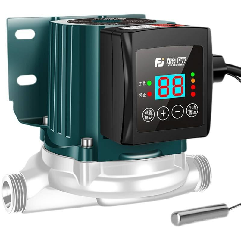 不锈钢地暖增压泵温控暖气循环泵家用超静音热水锅炉加压泵屏蔽泵-图3