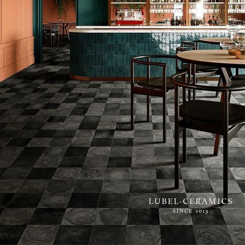 复古仿实木咖啡店民宿地砖客厅卧室通铺仿古拼木木纹砖600X1200 - 图2