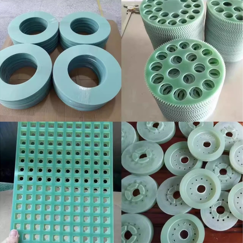 黑色电木板垫圈黄色绝缘垫圈耐高温电木板垫片0.5mm1mm2mm定制 - 图1